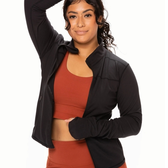 NWOT Ethos black Zip It Up jacket - Picture 3 of 12